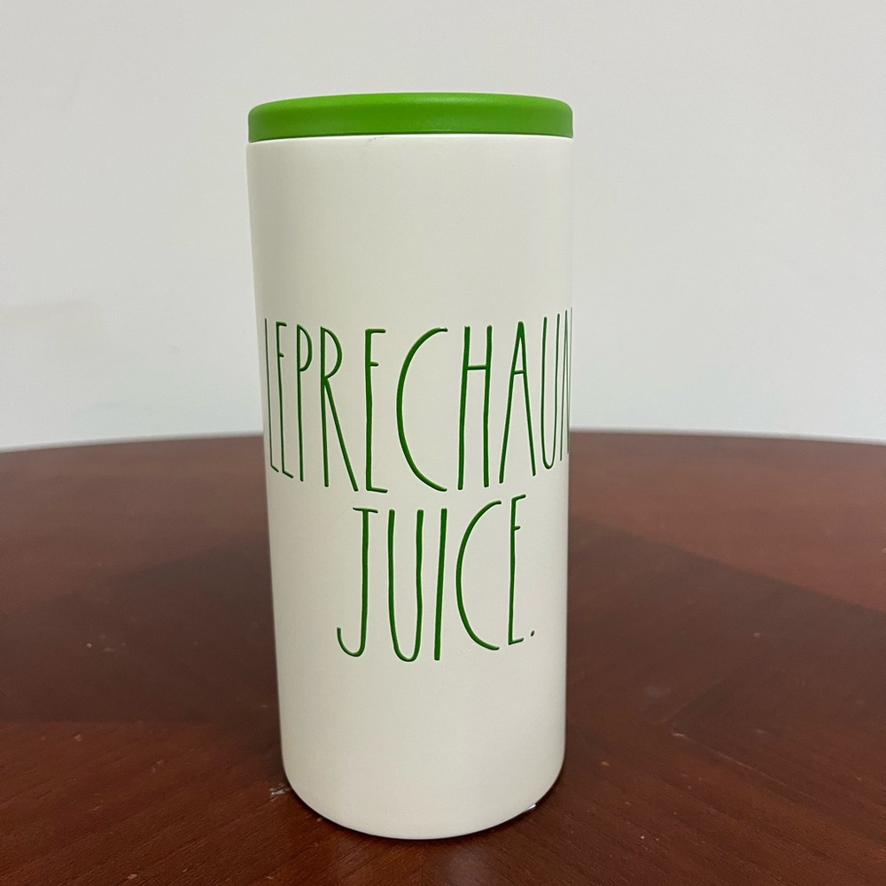 Rae Dunn St. Patrick’s Day Slim Can Cooler